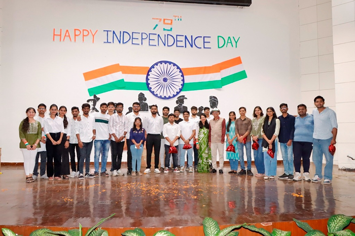 NIPER, SAS Nagar celebrated 79th Independence Day with patriotic fervor.
